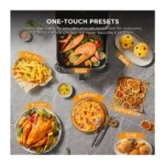 Midea MF-CY85WK2 8.5L Digital Air Fryer with See-Thru Window – 8-in-1 Functions, Heatexpress