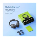 Oraimo BoomPop Pro OHP‑917 ANC Over-Ear Headphones – Hybrid Noise Cancellation, Enhanced Bass, 82-Hr Playtime