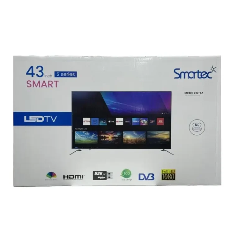 Smartec 43 Inch S-Series Android Smart LED TV (Full HD 1080p) – Model S43-SA