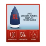 Tefal Easy Steam Steam Iron FV1941M0 – 1200W, 220ml