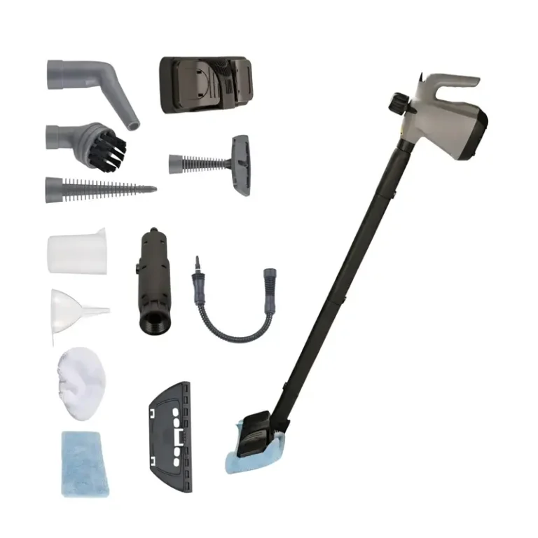 TOBI TB-967 Portable Steam Cleaner 1500W – Deluxe 15-in-1 Multi-Surface Cleaner - Gray