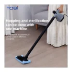 TOBI TB-967 Portable Steam Cleaner 1500W – Deluxe 15-in-1 Multi-Surface Cleaner - Gray