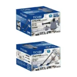 TOBI TB-967 Portable Steam Cleaner 1500W – Deluxe 15-in-1 Multi-Surface Cleaner - Gray