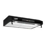 Digiwave 60cm Digital Chimney Kitchen Hood – Touch Control, Dual Filters, LED Lamps DWRH6005T
