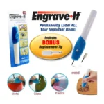 Engraving Pen With 2 Tips - Battery Powered