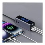 Powerology 2AC Socket Universal 300W Car Power Inverter – Digital Display, PD 36W, 4 Ports, 220V