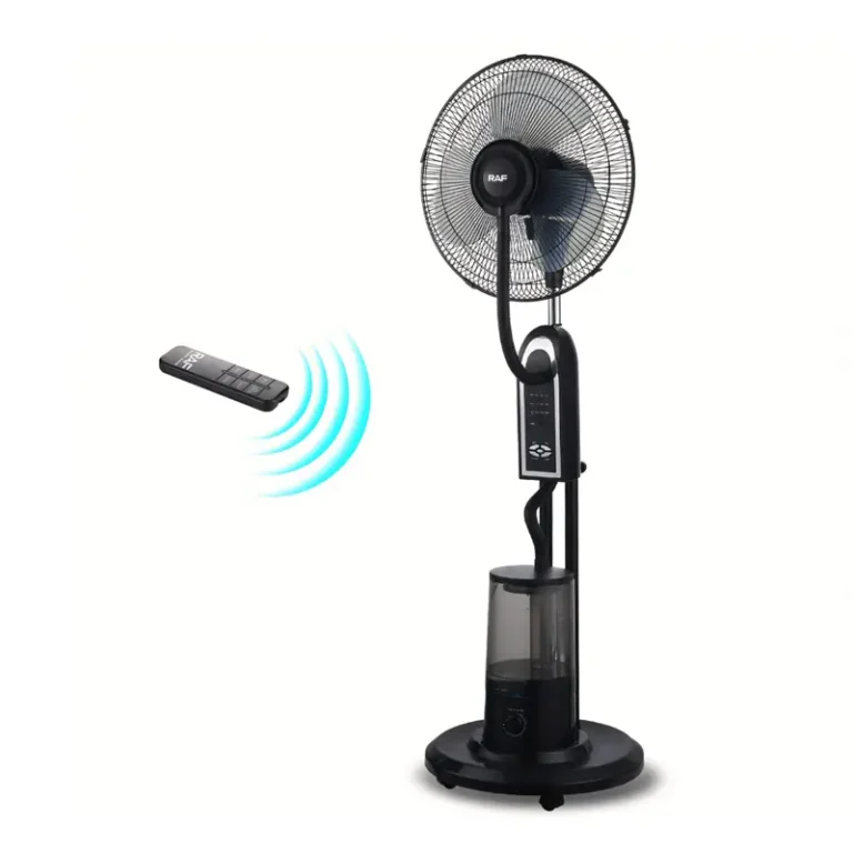 Raf Mist Fan R.936 – 5L Electric Fan with Remote Control & Night Mode