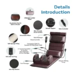 Full Body Massage Cushion Mat with Heat Therapy & Removable Neck Pillow