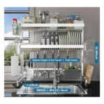 Double Over-the-Sink Dish Drying Rack, 3-Tier Adjustable 304 Stainless Steel Kitchen Organizer