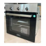IQRA 60-Litre Built-In Electric Oven IQ-BO60E – 60cm, Grill & Rotisserie, Stainless Steel