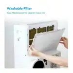 Midea SmartCool 12000btu Portable Air Conditioner – ASHRAE (8,000 BTU SACC), Wi-Fi Enabled, 3-in-1 Cooling System