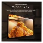 Oraimo NutriFry Duo 8L (4L + 4L) Dual Basket Air Fryer – 2800W Smart LED Touch with Viewing Window OH-AF510N