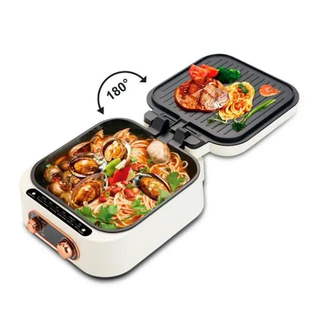 RAF R.5409 Original 3-in-1 Hot Pot Grill – 2.5L Electric Hot Pot & Grill, 1800W