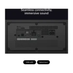 Sony Bravia HTS60 1000W Sound Bar System , 5.1ch 1000W Home Theater System 6 with Subwoofer & Wireless Rear Speakers – Dolby Atmos