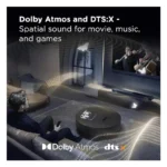 TCL Q65H 5.1 Channel 580W Sound Bar with Wireless Subwoofer | Dolby Atmos & DTS:X | Ray·Danz | AI Room Calibration | HDMI eARC | Bluetooth 5.3