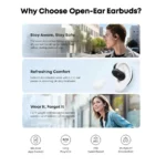 Soundcore by Anker V20i Snugfit Open-Ear Earbuds – AI Calls, ANC & Situational Awareness
