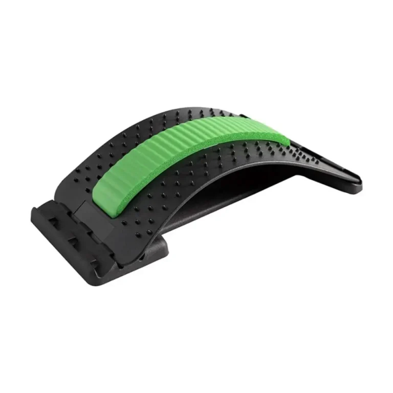 Adjustable Lumbar Back Stretcher & Acupressure Massager