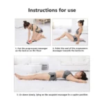 Adjustable Lumbar Back Stretcher & Acupressure Massager