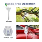 Rechargeable Portable Camping Shower Pump Outdoor Shower Head Sprayer