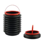 Car Folding Bucket Trash Bin 4L Collapsible Waterproof Car Garbage & Storage Container