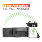 Door Stop Alarm Security Door Stopper 125dB Anti-Theft Alarm