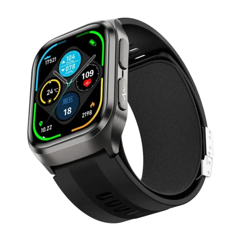 Green Lion Sense ECG Smart Watch 2.06" AMOLED, ECG & Monitoring, Bluetooth Calling, IP68 Waterproof