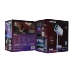 Green Lion Nova Smart Portable Projector 720P HD, Android, 100 ANSI Lumens, Wireless Mirroring, Bluetooth/Wi-Fi, Built-in Speaker, Auto Keystone, FHD Support, Remote Control