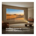 Green Lion Nova Smart Portable Projector 720P HD, Android, 100 ANSI Lumens, Wireless Mirroring, Bluetooth/Wi-Fi, Built-in Speaker, Auto Keystone, FHD Support, Remote Control