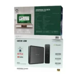 Green Lion 4k Android TV Box Quad-Core , GB , 16GB, Dual Wi-Fi, Bluetooth , HDMI with Remote Control