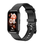 Green Lion Track Fit Smart Watch 1.45" TFT IPS Display, Bluetooth Calling, Monitoring, IP65 Waterproof Black