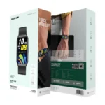 Green Lion Track Fit Smart Watch 1.45" TFT IPS Display, Bluetooth Calling, Monitoring, IP65 Waterproof Black