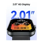 Haylou Watch S6 Smart Watch 2.01" HD Bluetooth Calling Smartwatch, 127 Sports Modes, IP68 Waterproof Fitness Tracker - Black