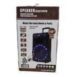 Jazz RFR1202 Rechargeable 15 Inch Portable Bluetooth Party Speaker 160W – Trolley PA System