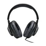 JBL Quantum 100 Wired Gaming Headset  Over-Ear Headphones with Detachable Mic - Black