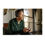 JBL Quantum 100 Wired Gaming Headset  Over-Ear Headphones with Detachable Mic - Black