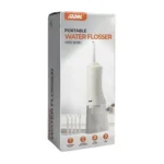 MDHL Portable Water Flosser – 300 mL Tank, 3 Cleaning Modes, IPX7 Waterproof, 4 Replaceable Jet Tips