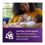 Philips SCY900/02 Avent Natural Response Baby Bottles 4oz (2 Pack)