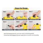 RAF R.1028 10-in-1 Handheld Steam Cleaner 1000W Pressurized Cleaning Machine 350ml