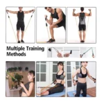 11pcs Resistance Band Fitness Set – Full Body Home Training Kit Exercise Bands