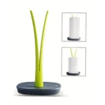 Kitchen Paper Roll Holder – Anti-Slip Weighted Base Stand for Paper Towels