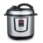 Saachi NL-PC-5304 4.0L Electric Multi-Function Pressure Cooker with Steamer 10 Programs, Slow Cook, 800W