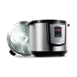 Saachi NL-PC-5304 4.0L Electric Multi-Function Pressure Cooker with Steamer 10 Programs, Slow Cook, 800W
