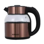 Sonashi 1.8L Glass Electric Kettle SKT-1812 Fast Boil, Auto Shut-Off, Cordless 1500W