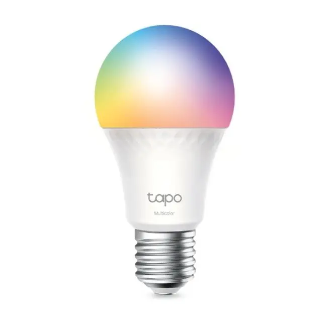 TP-Link Tapo L535E Smart Wi-Fi Light Bulb, Multicolor, E27 LED, 1055 Lumens, Voice & App Control, Dimmable, 25,000 Hr Lifespan