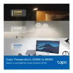 TP-Link Tapo L535E Smart Wi-Fi Light Bulb, Multicolor, E27 LED, 1055 Lumens, Voice & App Control, Dimmable, 25,000 Hr Lifespan