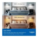 TP-Link Tapo L535E Smart Wi-Fi Light Bulb, Multicolor, E27 LED, 1055 Lumens, Voice & App Control, Dimmable, 25,000 Hr Lifespan