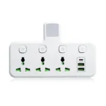 7-in-1 Multi-Port Converter Socket Extension Cable with Night Lamp