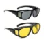 HD Vision Wrap Rounds Fit-Over Sunglasses