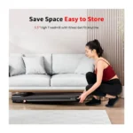 2-in-1 Foldable Walking Pad Treadmill 2.5HP Motor, 7.5 km/h
