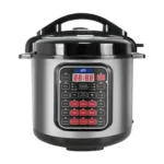 ADH 6Litre Electric Pressure Cooker AP-206 Multi-Function Digital Cooker, 25 Cooking Programs, 1000W, 24-Hour Preset Timer
